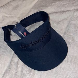 Vineyard Vines navy blue visor, brand new